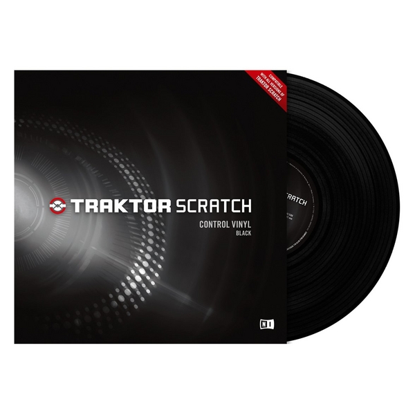 Native Instruments Traktor Scratch control Vinyl Black