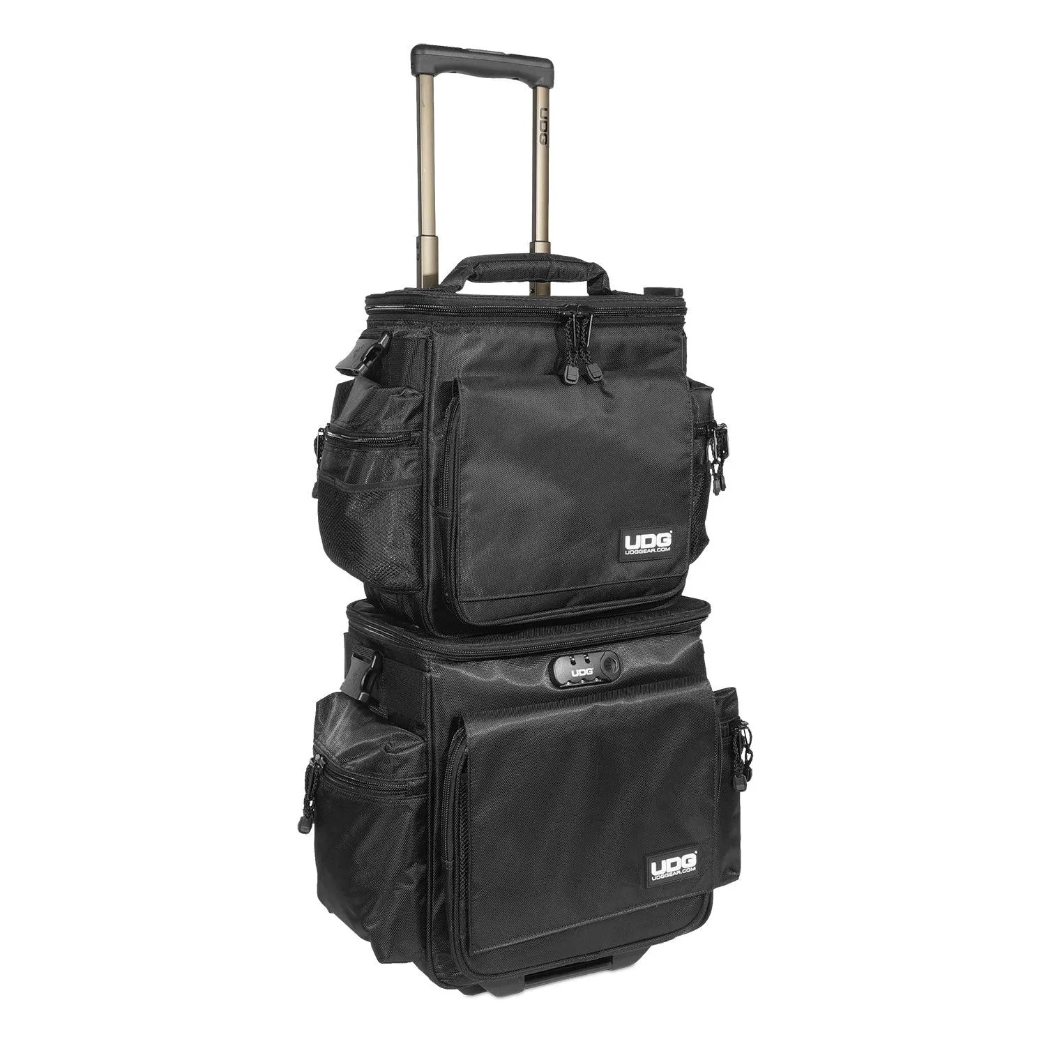 UDG Slingbag Trolley Set Deluxe Black/Orange Inside