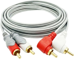 Zomo 2xRCA Ma > 2xRCA Ma Angled 1.5m [ACC-15]