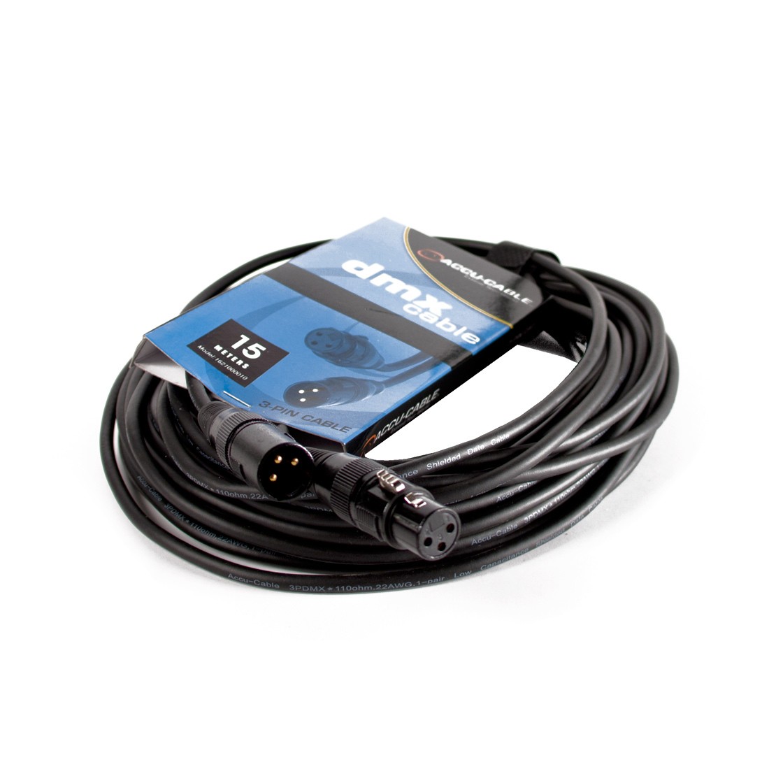 Accu-Cable DMX cable 3-pin 15m