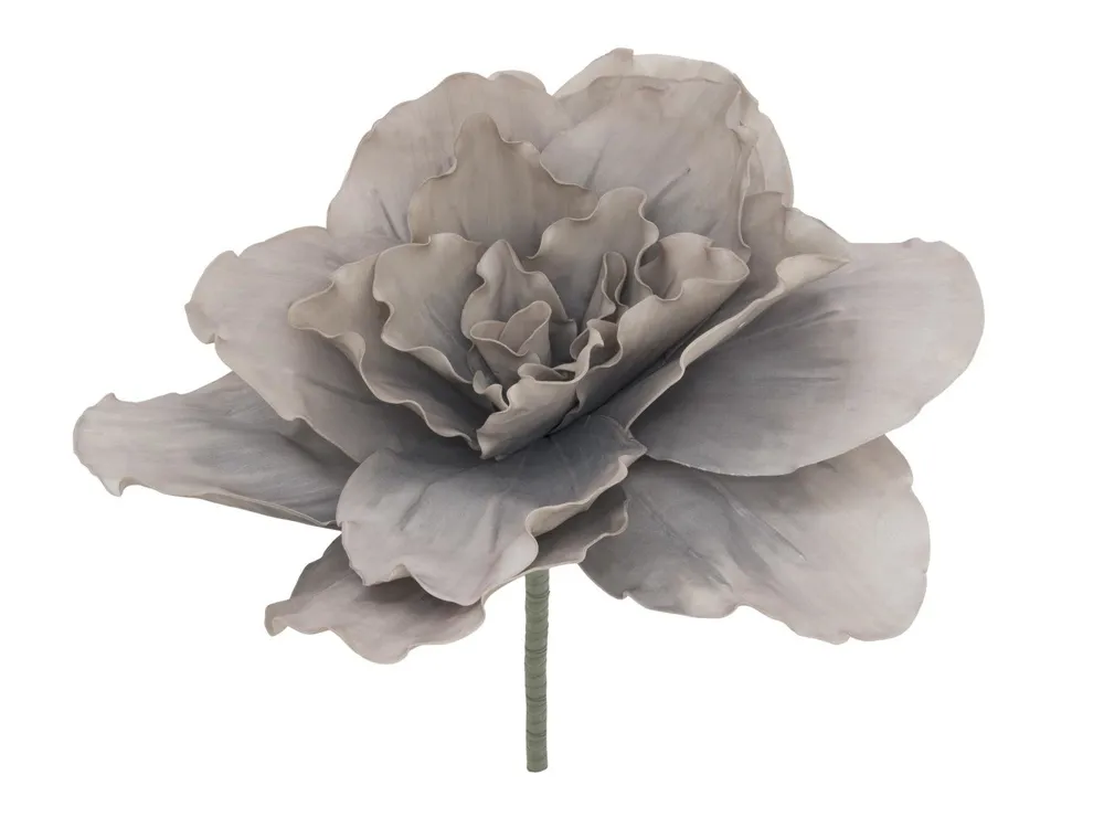Europalms Giant Flower (EVA), artificial, beige grey, 80cm