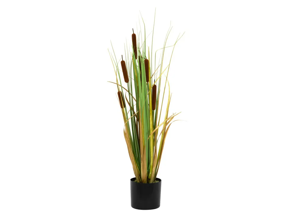 Europalms Bulrush, artificial plant 90cm