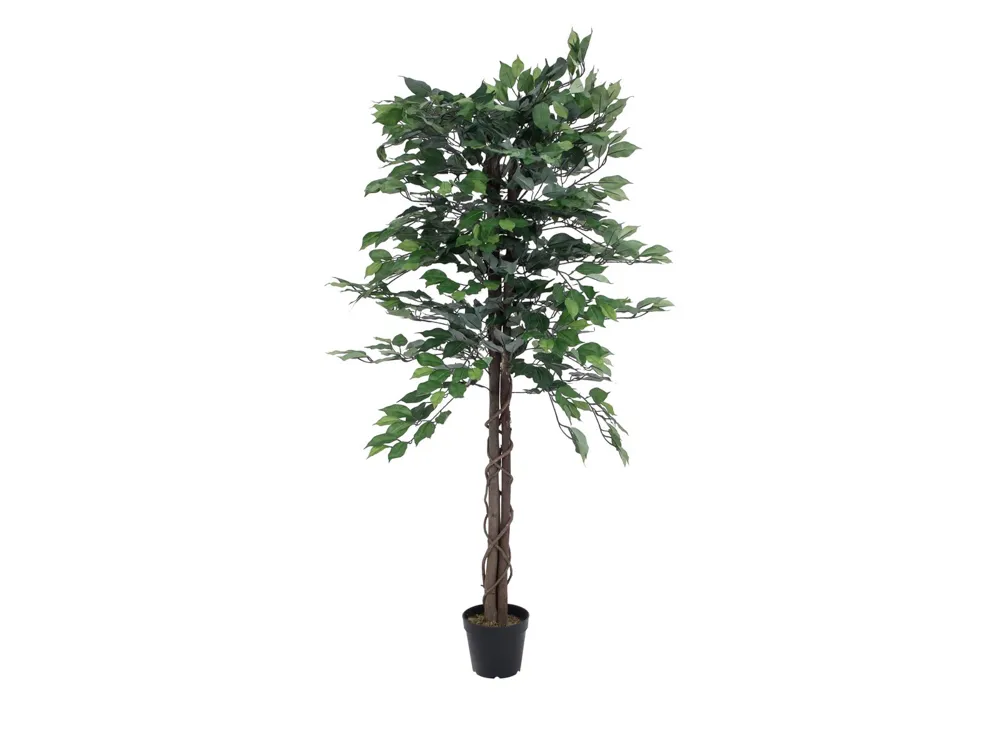 Europalms Ficus Tree Multi Trunk, artificial plant, 150cm