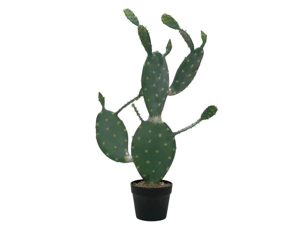 Europalms Nopal cactus, artificial plant, 76cm