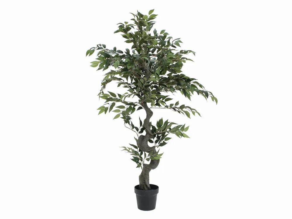 Europalms Ficus Forest Tree, artificial plant, green, 110cm