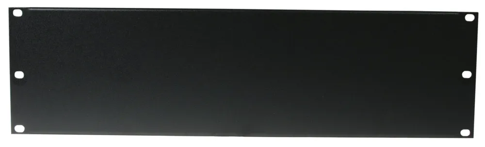 Omnitronic Front Panel Z-19U-shaped steel black 3U