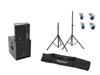 Omnitronic Set MAXX-1508DSP 2.1 Aktiv-System + Speaker stands