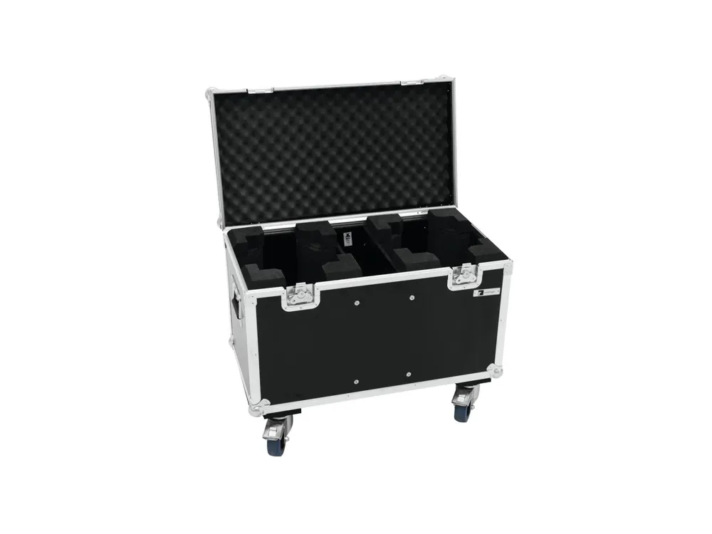 Roadinger Flightcase 2x TMH-X5 with Wheels