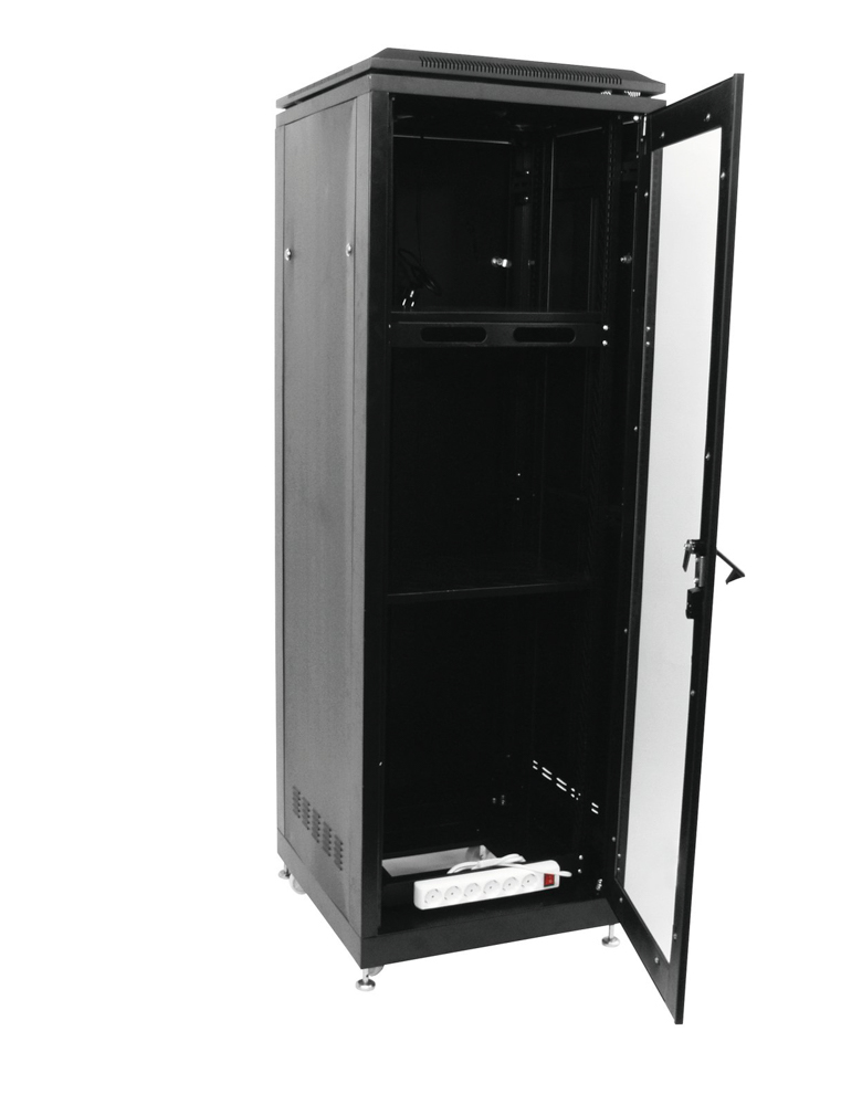 Roadinger Steel Cabinet SRT-19, 35U with Door