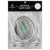 Erica Synths Eurorack patch cables 10cm 5 pcs white [7 pcs left]