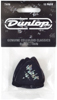 Dunlop 483P03TH Genuine Celluloid Black Picks (Thin) 12/PLYPK