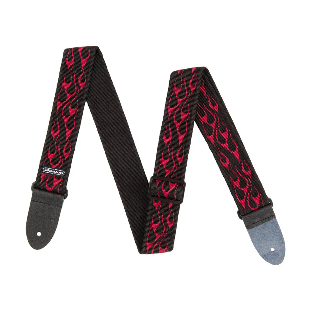 Dunlop Strap D3811RD FLAMBE-RED-EA