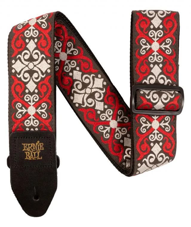 Ernie Ball EB-4695 Red Trellis Strap