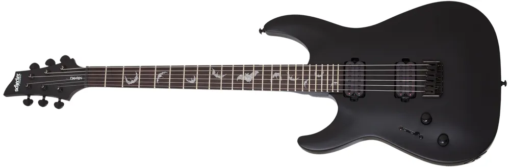Schecter Damien-6 LH Satin Black (SBK)