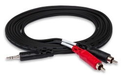 Hosa 3.5mm Ma ST > 2xRCA Ma 3m