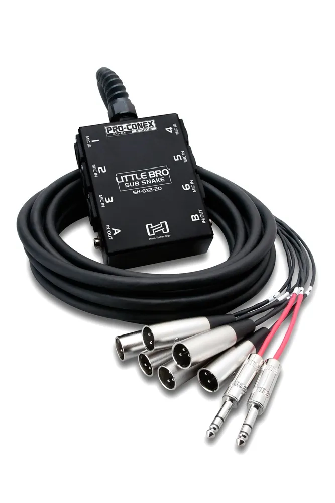 Hosa StageBox SH-6X2-30