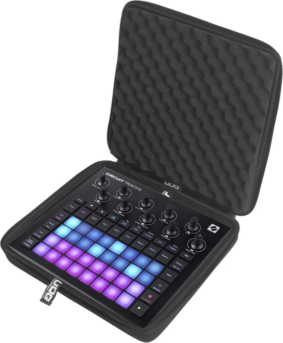 UDG Creator Novation Circuit Tracks/Rhythm Hardcase Black
