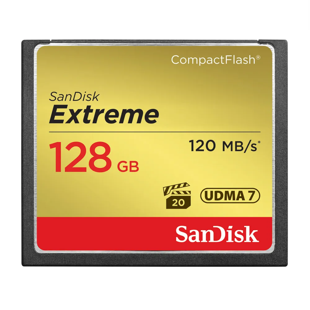 Sandisk CF Extreme 128GB 120MB/s UDMA7