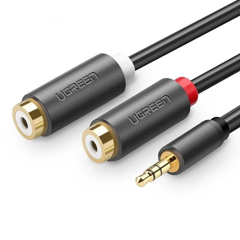 Ugreen 3.5mm ST Ma > 2xRCA Fe 0.25m