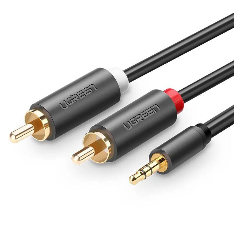 Ugreen 2 x RCA Ma > 3.5mm Ma 1m