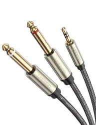 Ugreen 3.5mm Ma ST > 2x6.3mm Ma MO Braided 3m