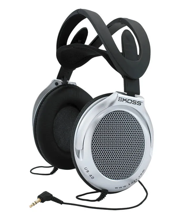 Koss UR40 Over Ear Silver