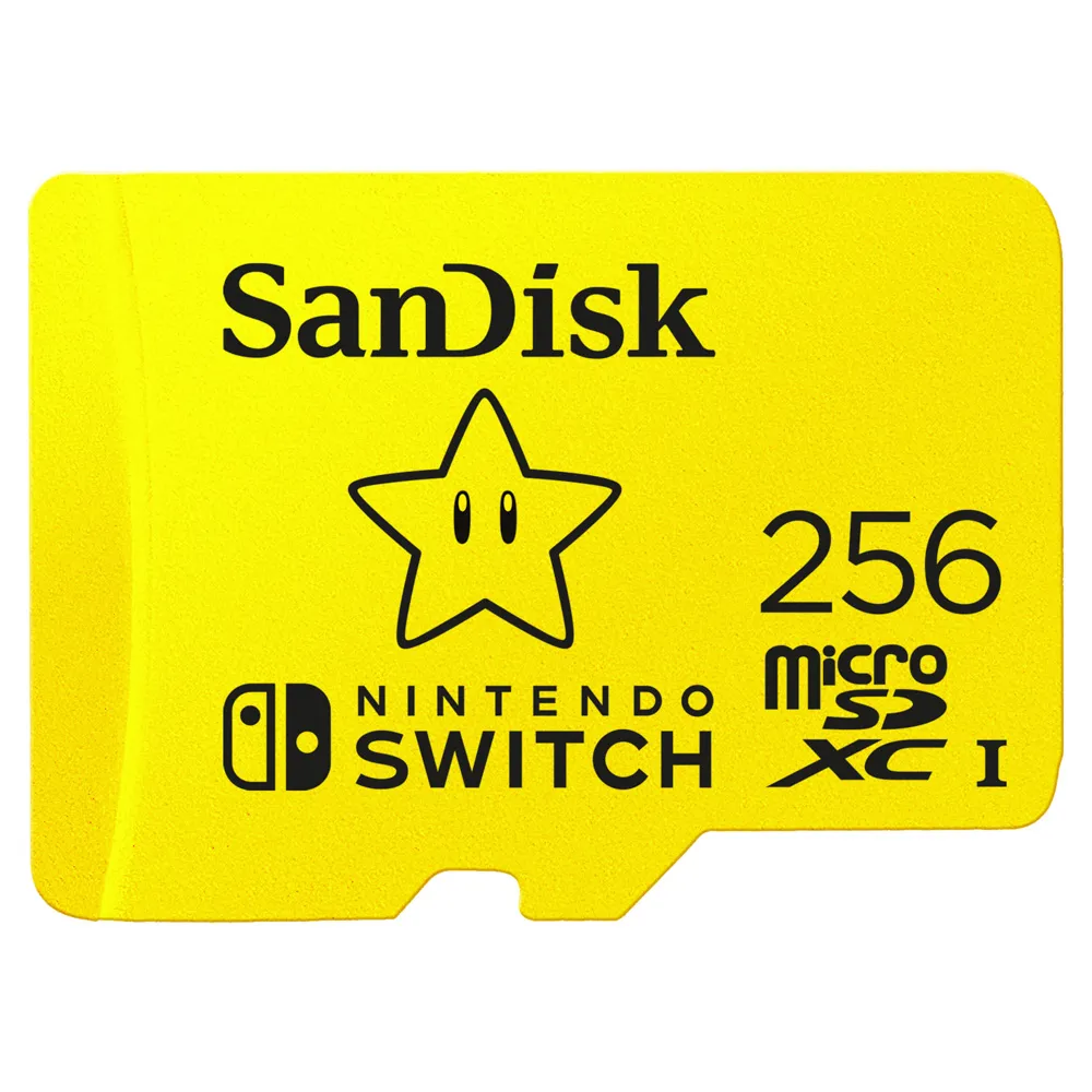 SanDisk MicroSDXC Nintendo Switch 256GB UHS-I,100/90