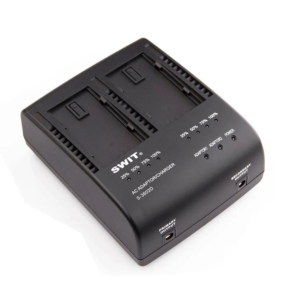 Swit S-3602D 2ch charger for S-8D98/58/62