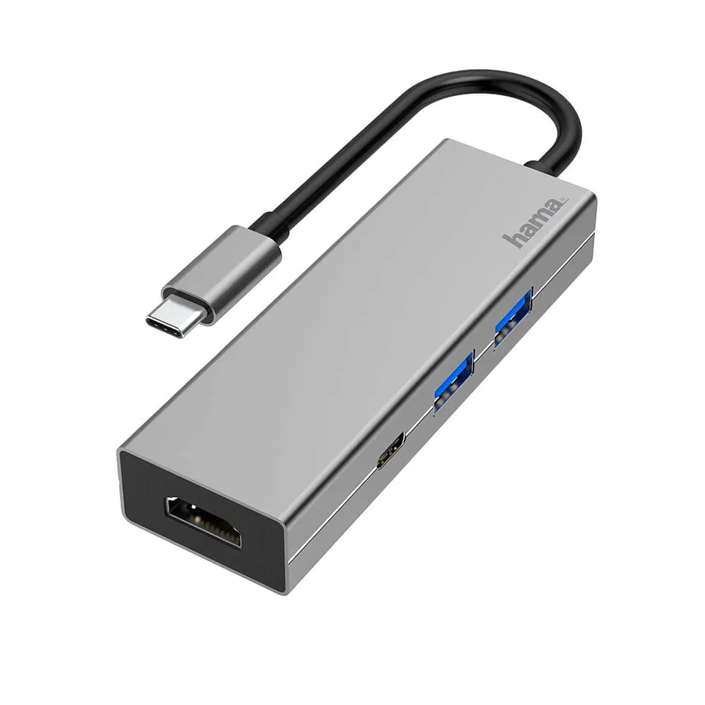 Hama Adapter USB-C Multi 4x Ports HDMI