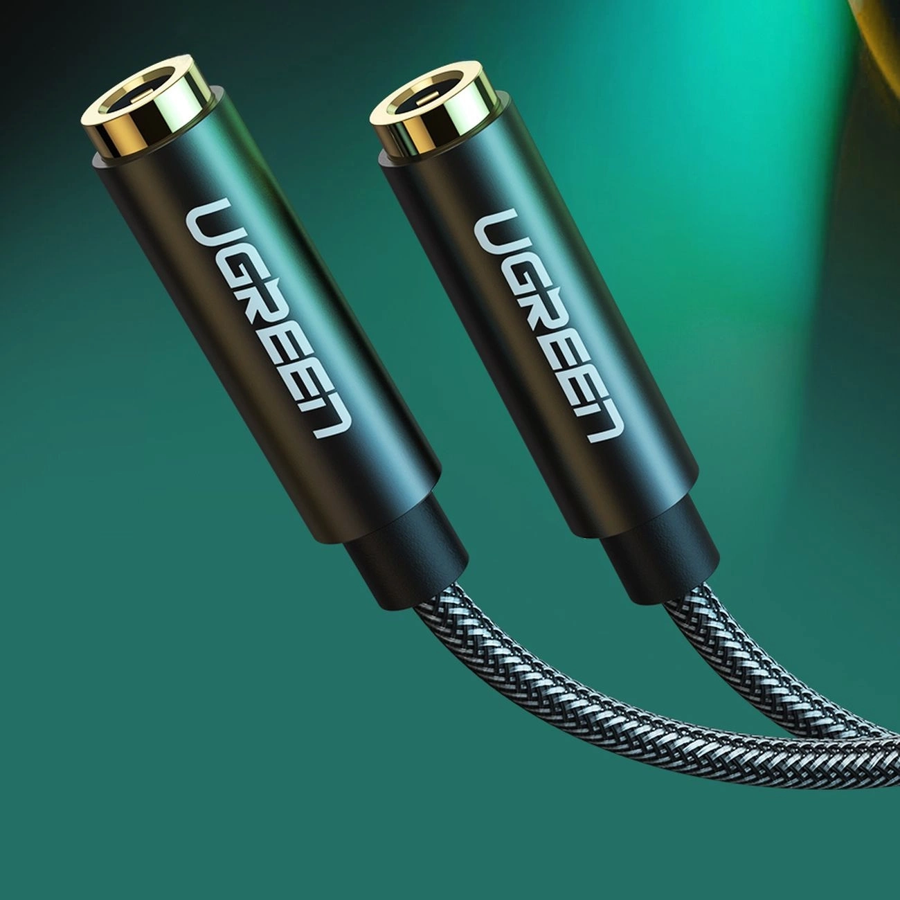 Ugreen 3.5mm Ma > 2x3.5mm Fe 20cm
