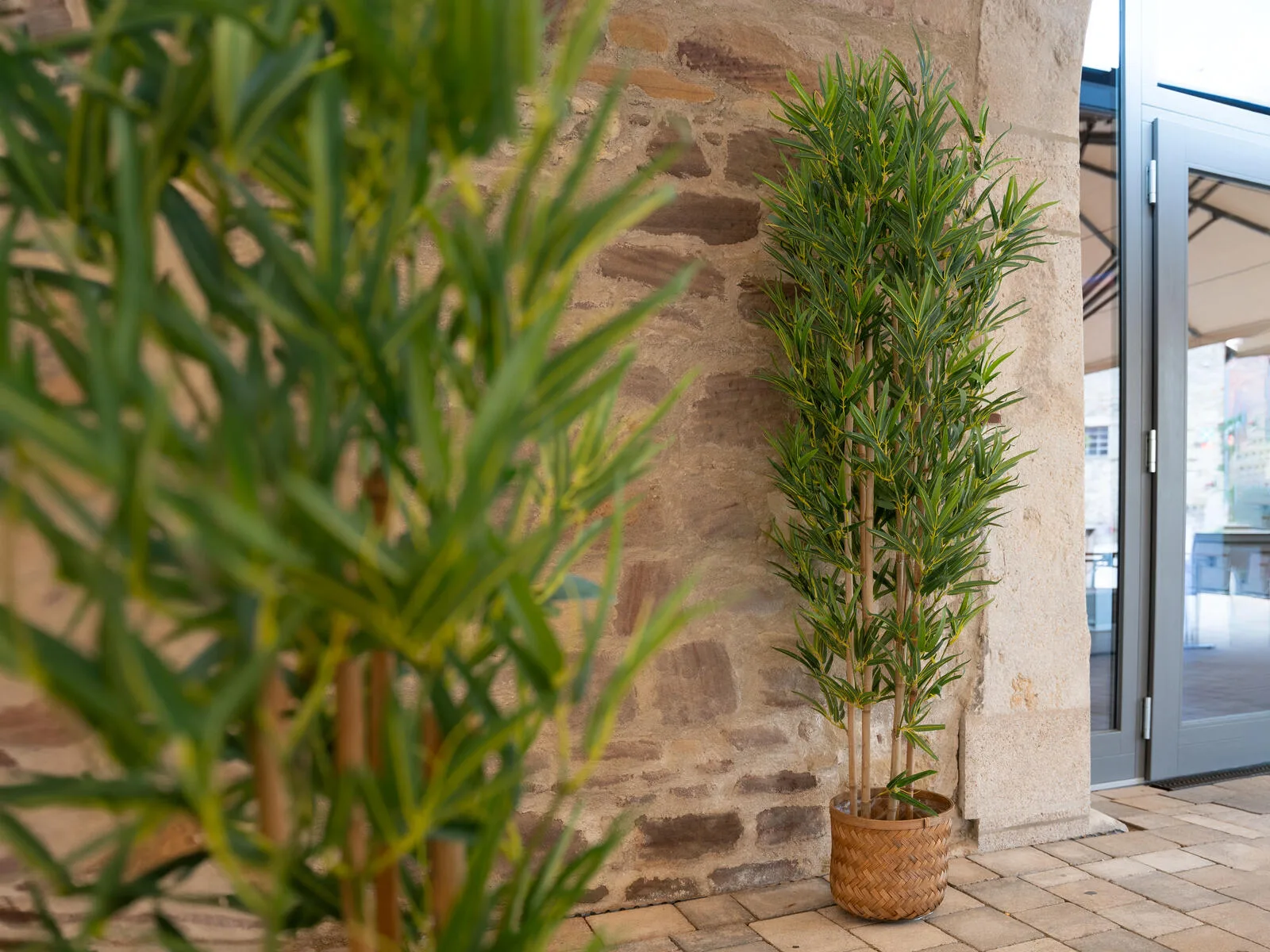 Europalms Bamboo deluxe, artificial plant, 150cm