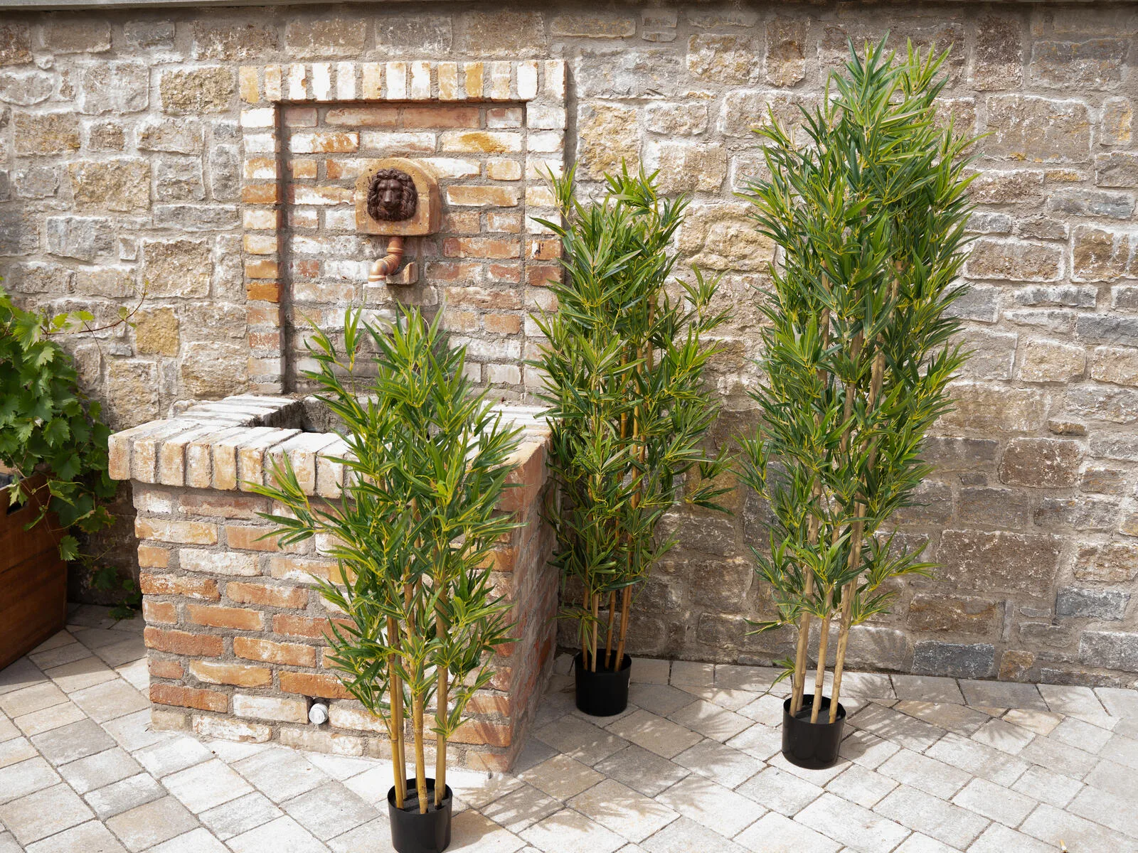 Europalms Bamboo deluxe, artificial plant, 150cm