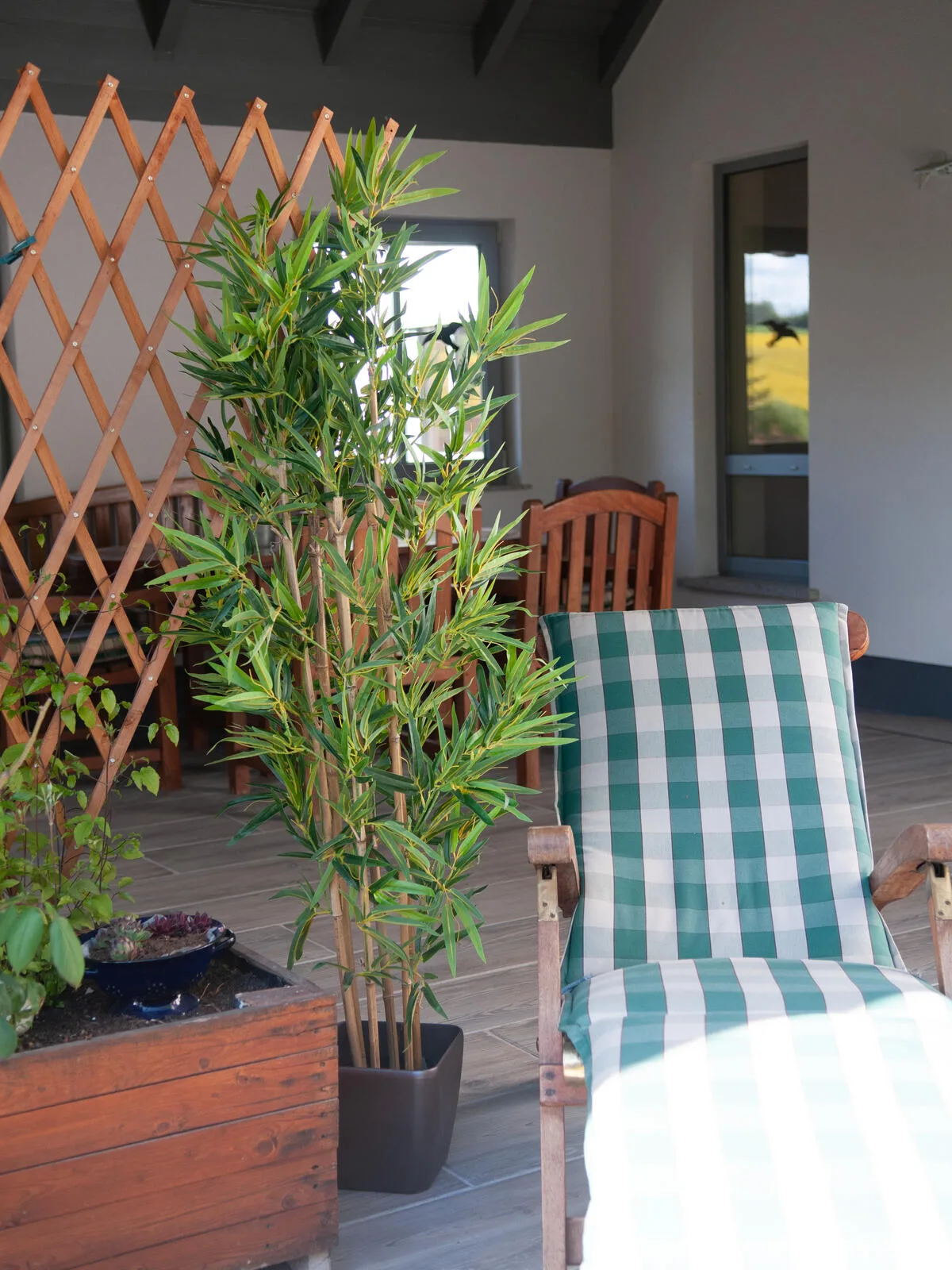 Europalms Bamboo deluxe, artificial plant, 150cm