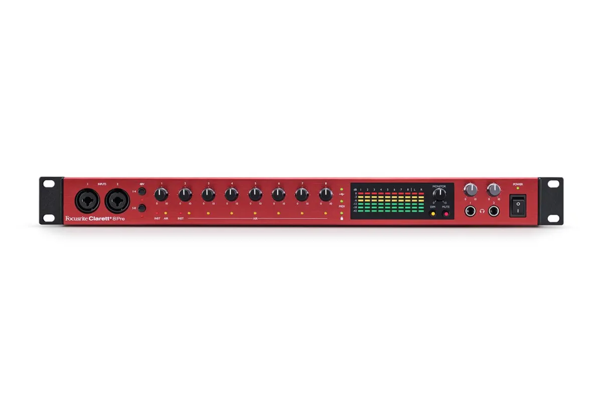 Focusrite Clarett Plus 8 Pre
