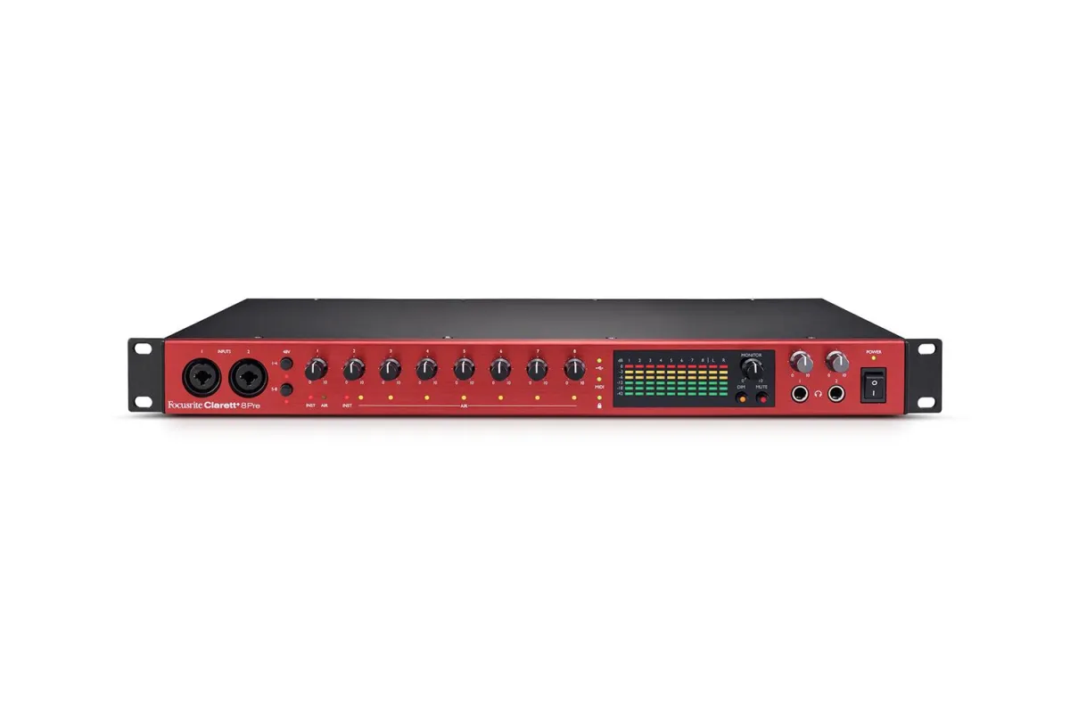 Focusrite Clarett Plus 8 Pre