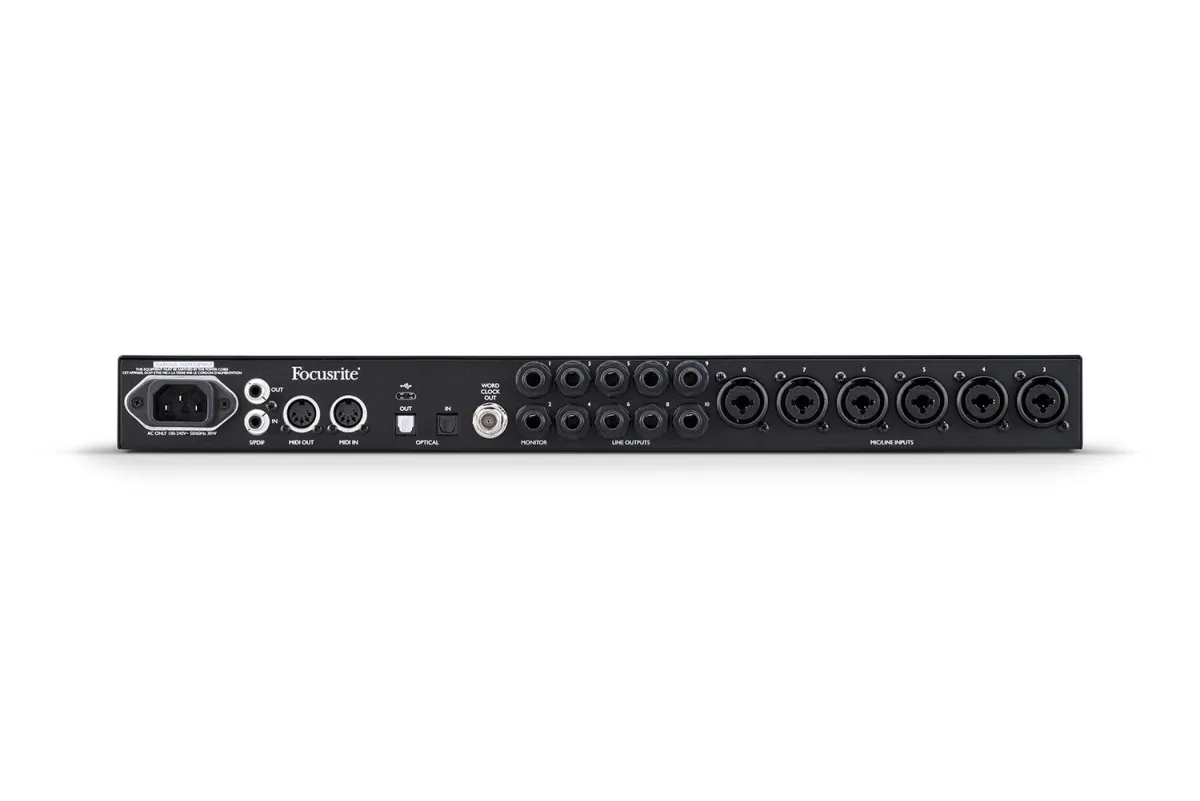 Focusrite Clarett Plus 8 Pre