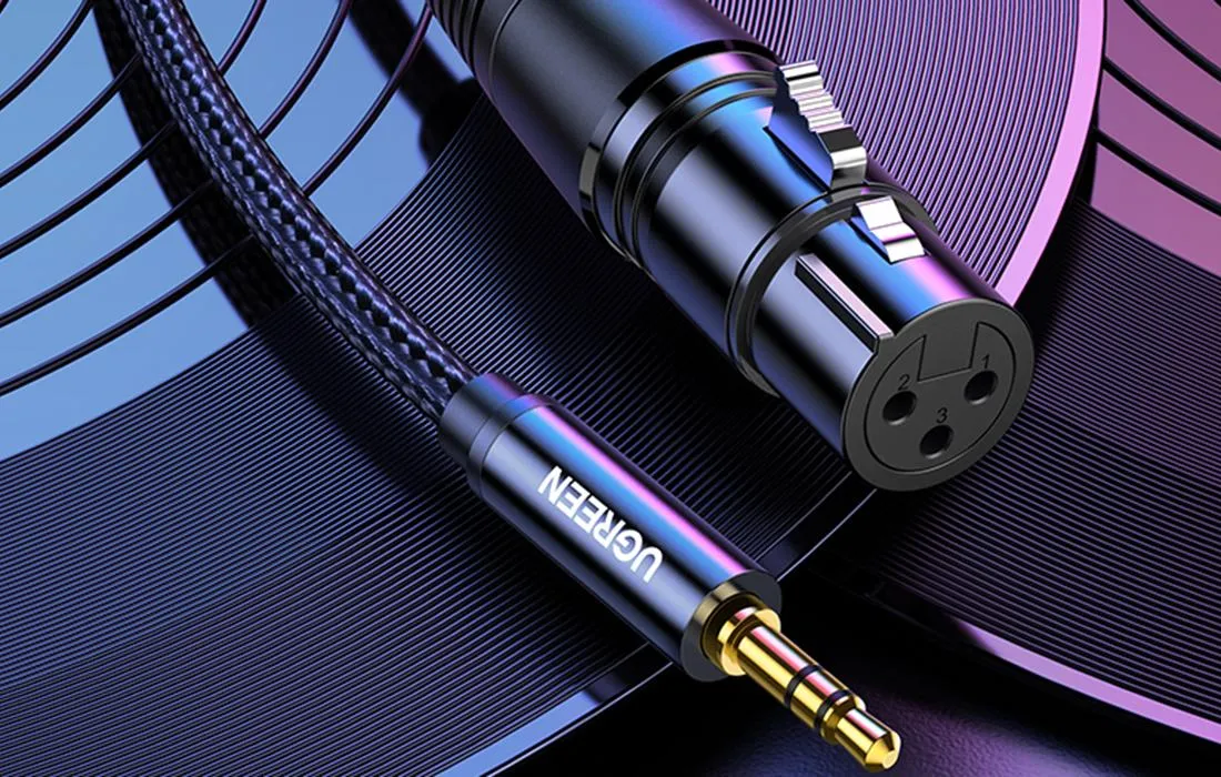 Ugreen XLR Fe > 3.5mm Ma ST AUX 2m