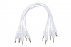Erica Synths Eurorack patch cables 60cm 5 pcs White Braided