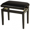 Proel Adjustable Piano Bench Bright Black Velvet