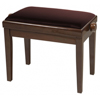 Proel Adjustable Piano Bench Bright Brown Velvet