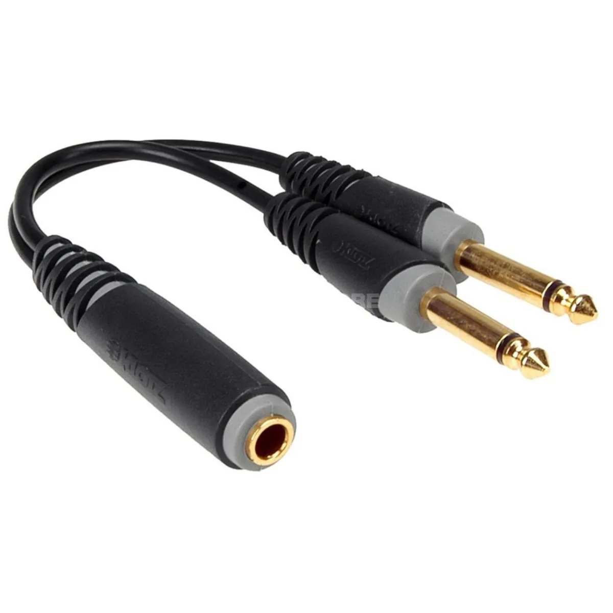 Klotz Adapter 6.3mm Fe MO > 2x6.3mm Ma MO