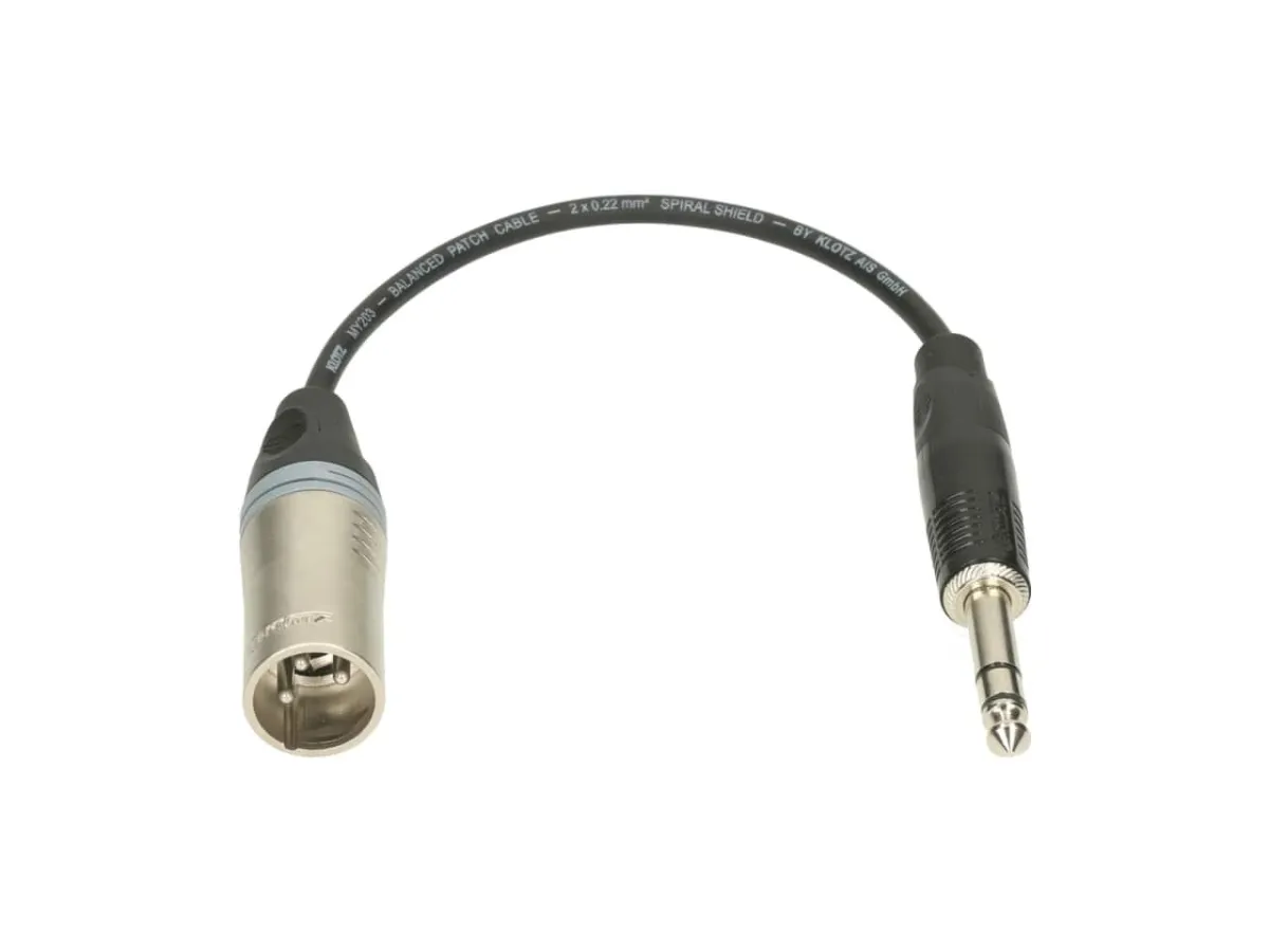 Klotz XLR Ma 3p > 6.3mm Ma 3p Resistor Matrix
