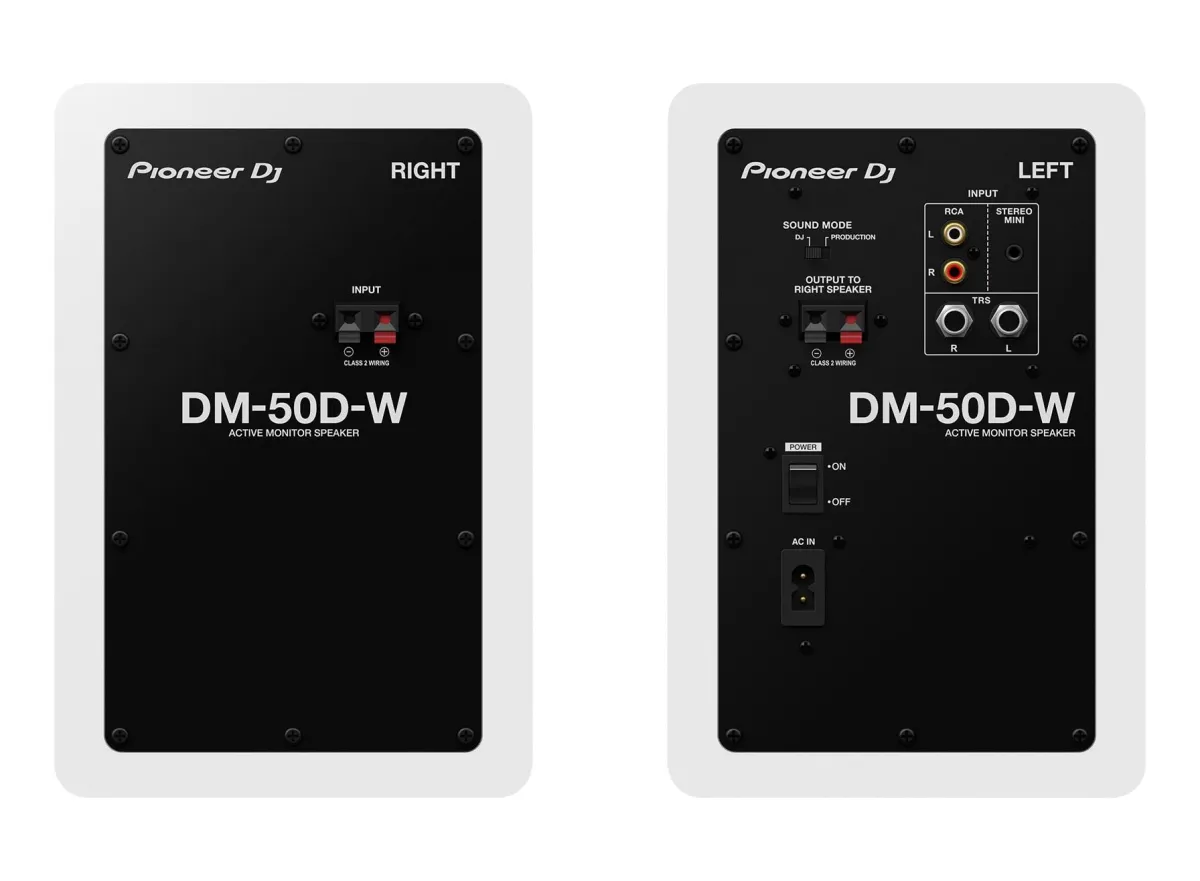 Pioneer DJ DM-50D White