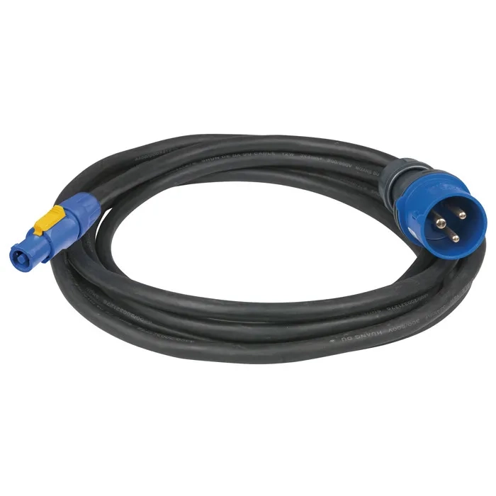 Dap Audio Powercable 6mtr Powercon/CEE 16A 3p 3x25mm