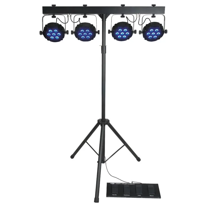 Showtec Compact power lightset MKII Incl. bagfootswitch & stand