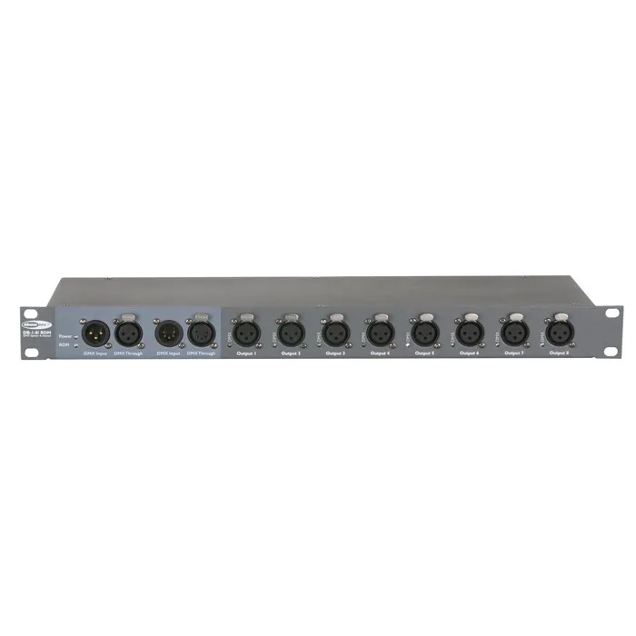 Showtec DB-1-8/RDM 8 Channel DMX Booster with RDM 3p XLR