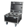 Showtec Eventspot 1600 Q4 Set Charger case with 6pcs Aluminium
