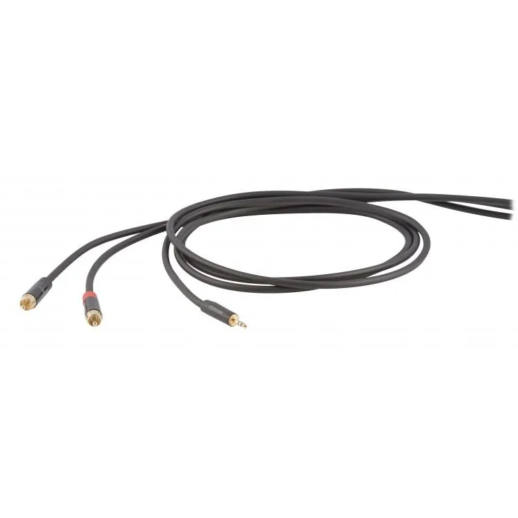 Proel 3.5mm Ma ST > 2xRCA Ma 1.8m Die Hard