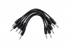Erica Synths Eurorack patch cables 10cm 5 pcs Black Braided