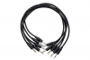 Erica Synths Braided Eurorack Patch Cables 30cm (5 pcs) Black